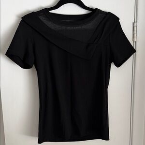 Elegant Black Women's Top
